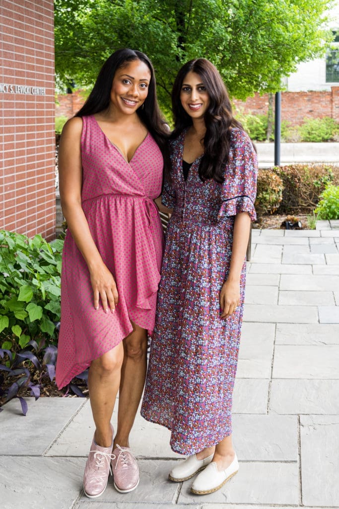 Diana Mosenge, Dipali Patel at the Women of Wardrobe Spring Fling (Photo by Nikki Rosenberg)