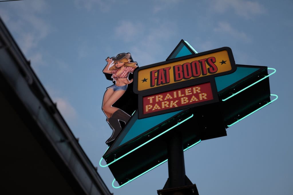The Houston edition of the Fat Boots Trailer Park Bar opens officially on Cinco de Mayo. (Photo by Daniel Ortiz)