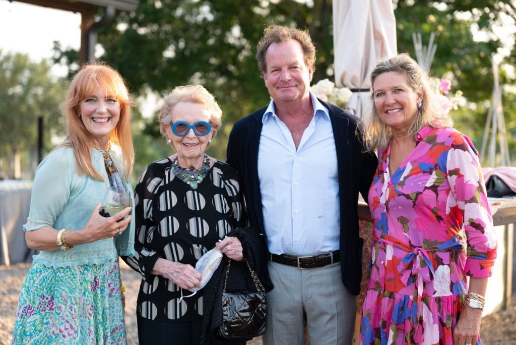 Recipe for Success founder Gracie Cavnar, Delicious Alchemy honoree Peg Lee, Duncan & Lera Lee (Photo by Daniel Ortiz)