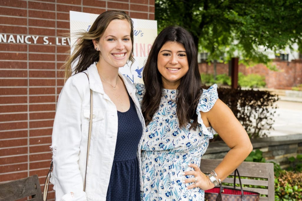 Hayley Barnhill, Madison Ikeler at the Women of Wardrobe Spring Fling (Photo by Nikki Rosenberg)