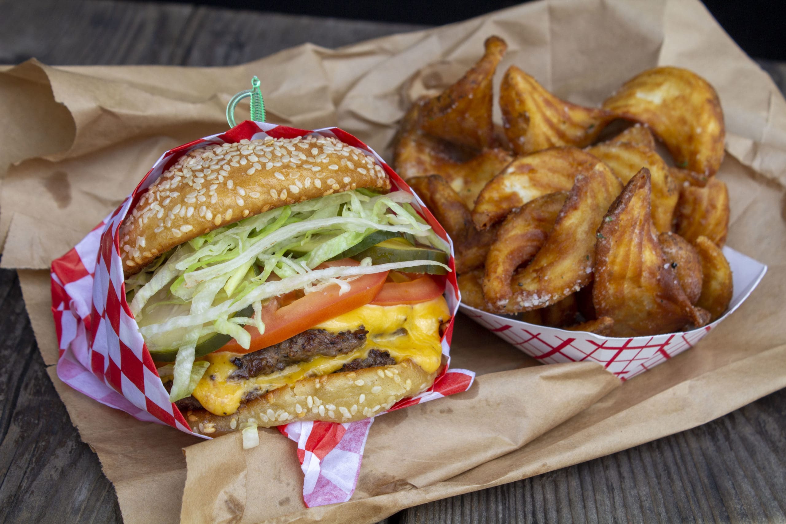 Underbelly Burger Houston Farmers Markert