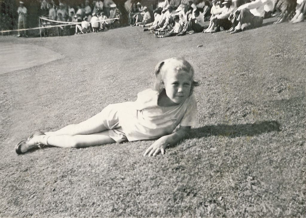 Marty Leonard's memories of the 1946 Colonial - laying on the grass.