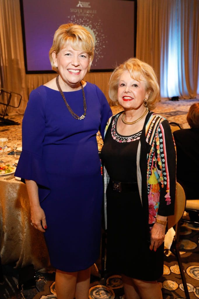 HMH CEO Kelly Zúñiga, Dorothy Lee Levinson (Photo by Priscilla Dickson)