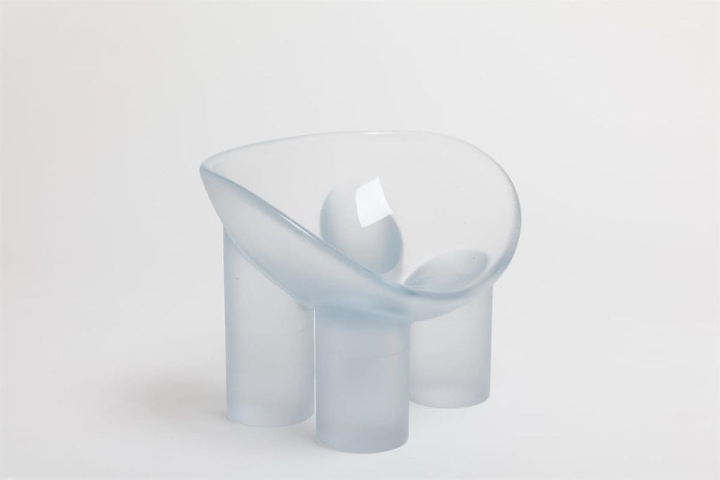 The iconic Roly-poly chair by Faye Toogood.
