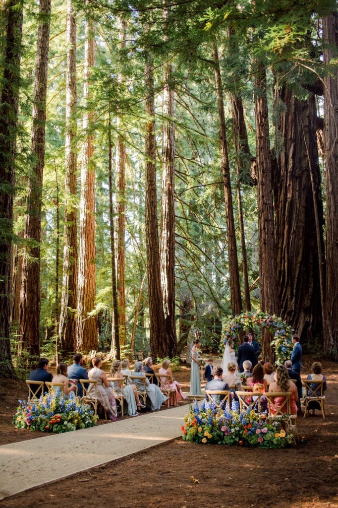 A Heavenly Summer Wedding Within the Redwood Forest of Carmel’s Santa Lucia Preserve