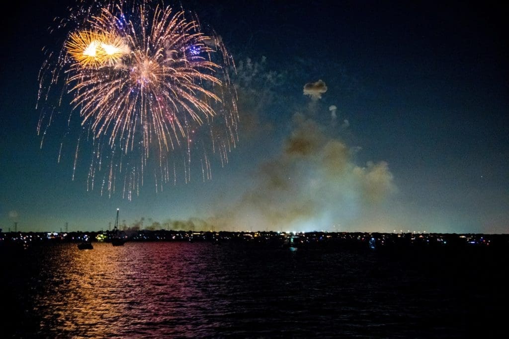 Fourth of July at Kemah Boardwalk
