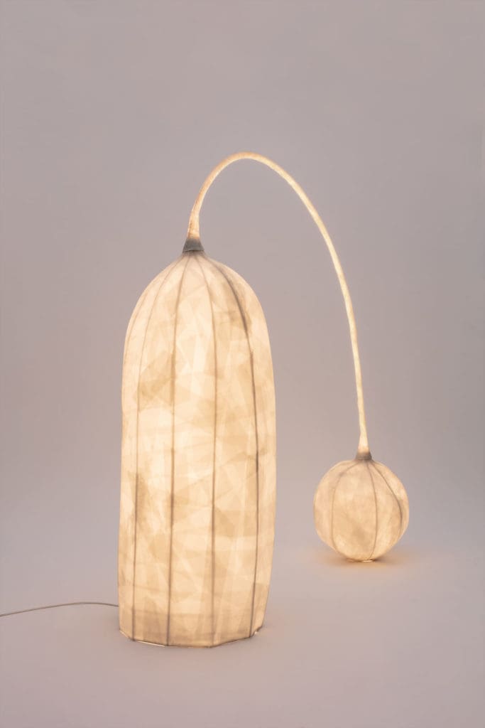 Faye Toogood's Maquette 72/Masking
Tape Light 2020 at Friedman
Benda gallery.
