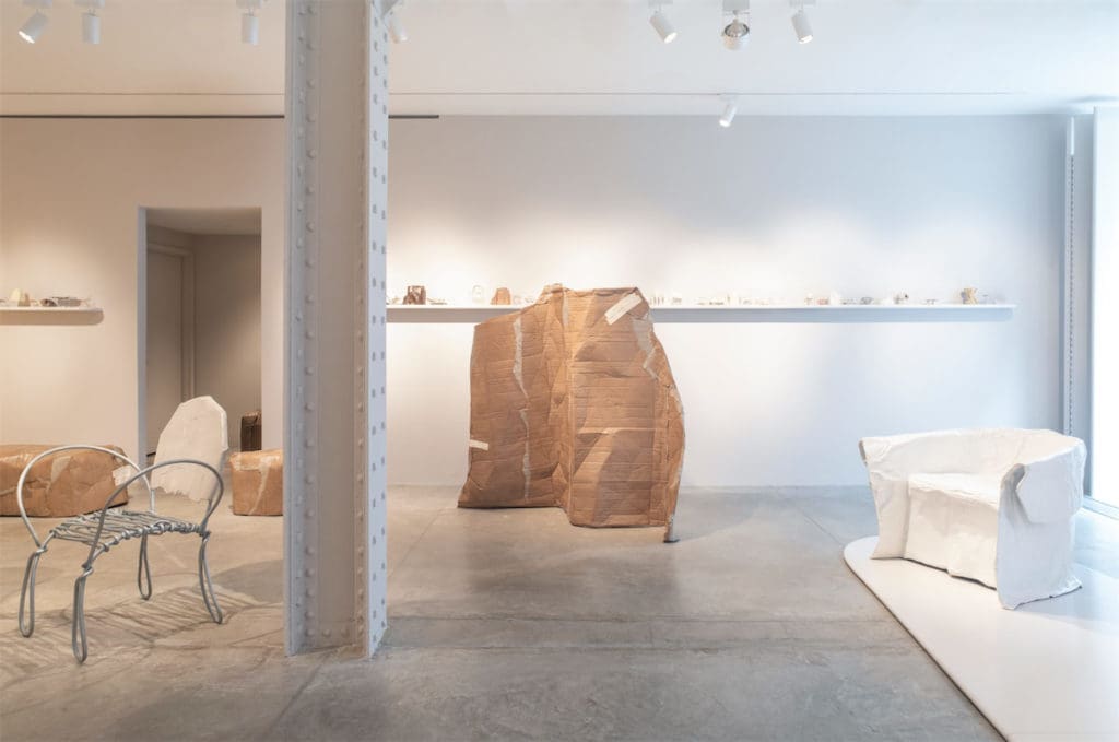 Faye Toogood's Assemblage 6 collection at Friedman Benda gallery.