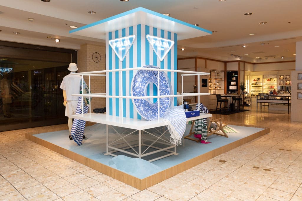 The Neiman Marcus NorthPark Center Prada Pop-Up (photo Kaitlin Saragusa)