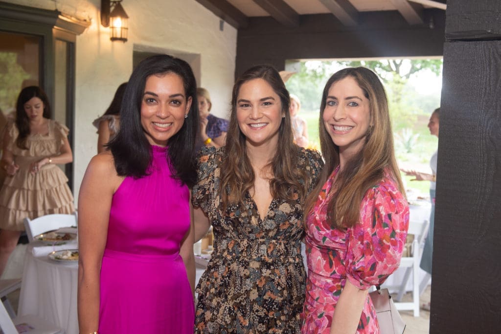 Dr. Amina Malik, Maris Castro, Dr. Emily Mintz at the Children's Museum Houston Friends and Families Luncheon (Photo by Wilson Parrish)