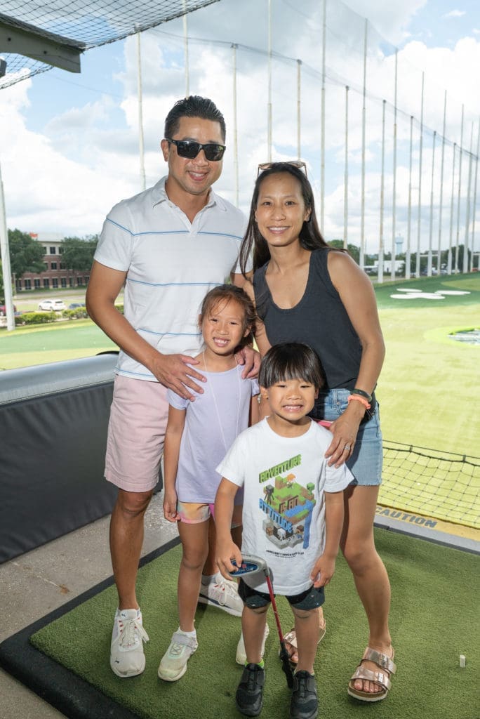 Kenny, Janae, Sloane, and Charlie Tsai