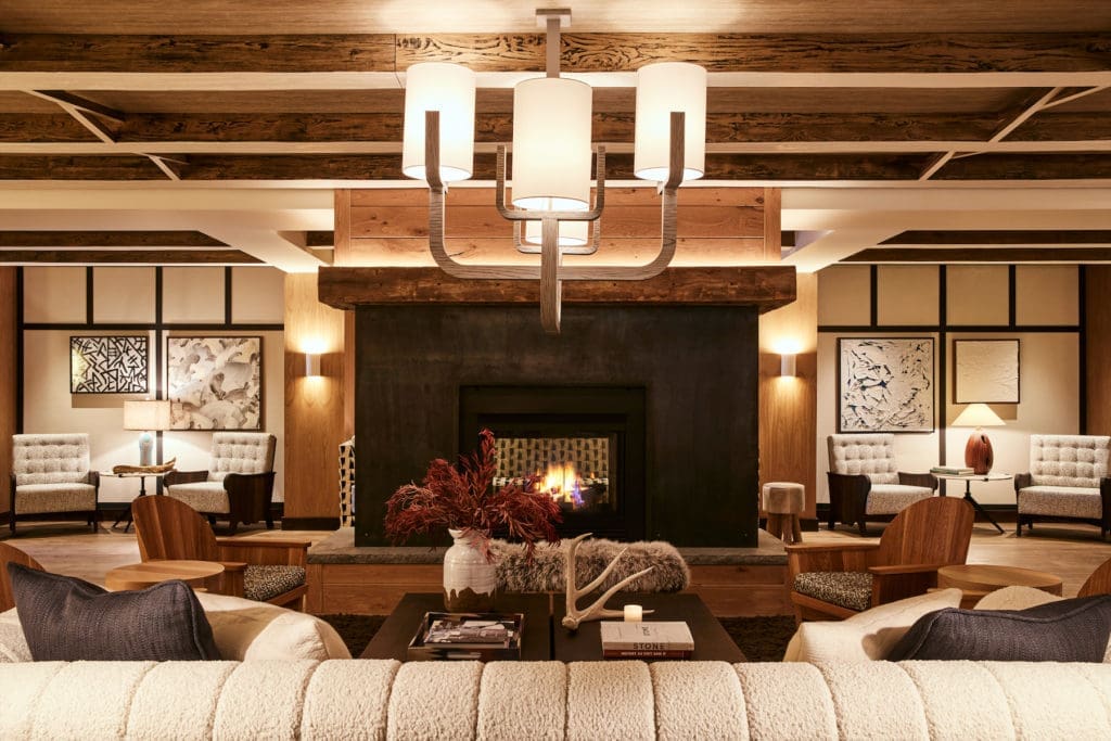 The Great Room of The Madeline Hotel. (Photo by Madeline Hotel & Residences, Auberge Resorts Collection)