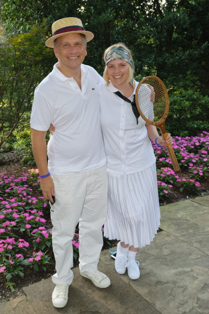 Mick Mickelsen, Jolie Bailey (Photo by Dallas Arboretum/Steve Foxall)
