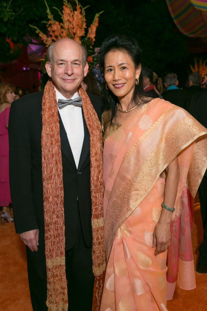 David Leebron & Y. Ping Sun at Asia Society Texas Center Tiger Ball (Photo by PEJ)