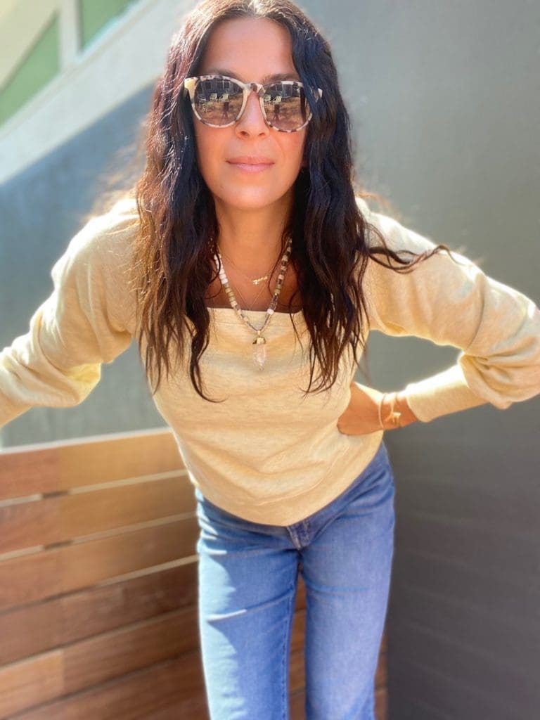 Designer, Rebecca Minkoff, tells PaperCity its all about learning to live alongside fear.