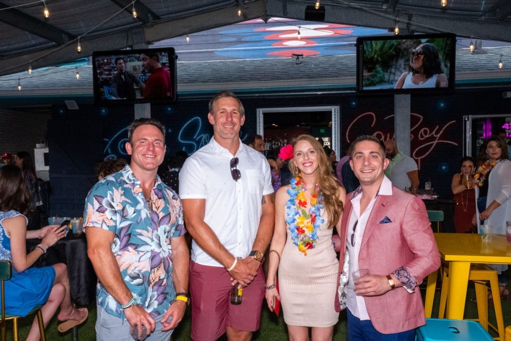 Robbie Beck, Owen Daniels, April Edwards, Adam Ross ((Photo by Dylan Scardino)