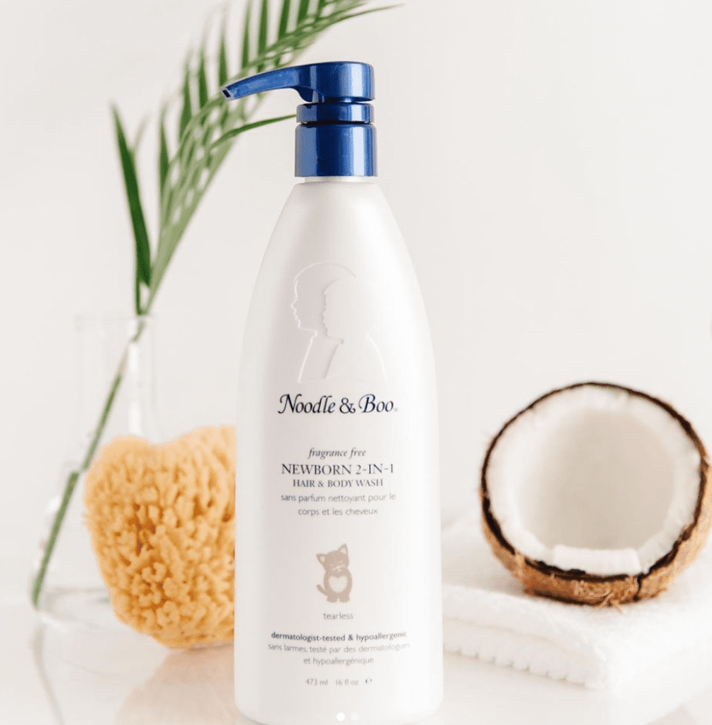 Noodle & Boo is an all-natural skincare line founded by a mother whose babies had extremely sensitive skin and eczema.