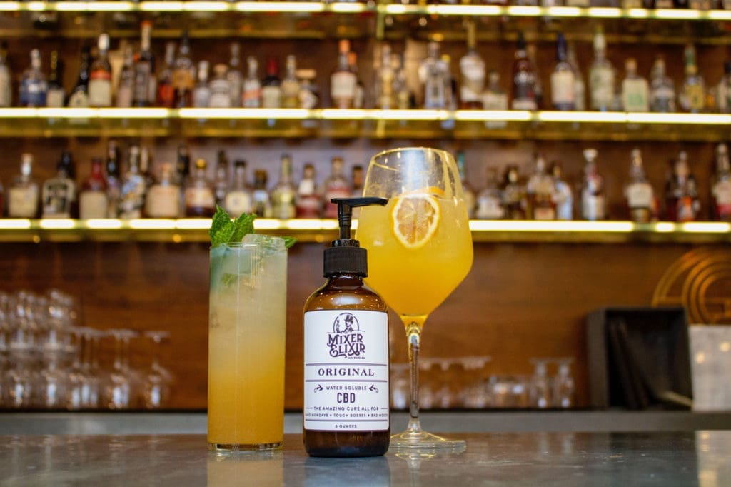 The Swashbuckle CBD-infused cocktail is on the menu at Underbelly Hospitality' Hay Merchant.