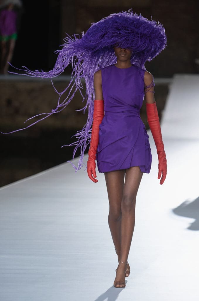 Valentino Haute Couture Fall 2021 presented during the Venice Biennale (Photo courtesy of Valentino)