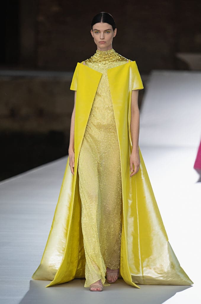 Valentino Haute Couture Fall 2021 presented during the Venice Biennale (Photo courtesy of Valentino)