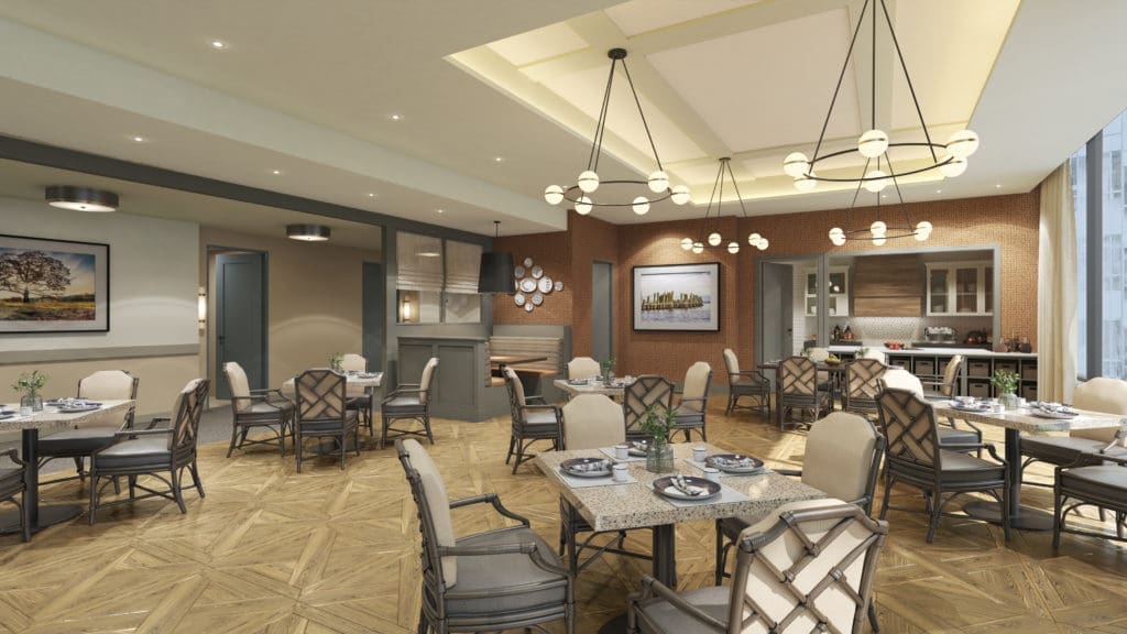 Watermark at Houston Heights aims to make its restaurants high quality establishments that any would want to eat at.