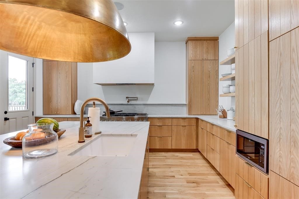 A stylish spot for guests to gravitate. 