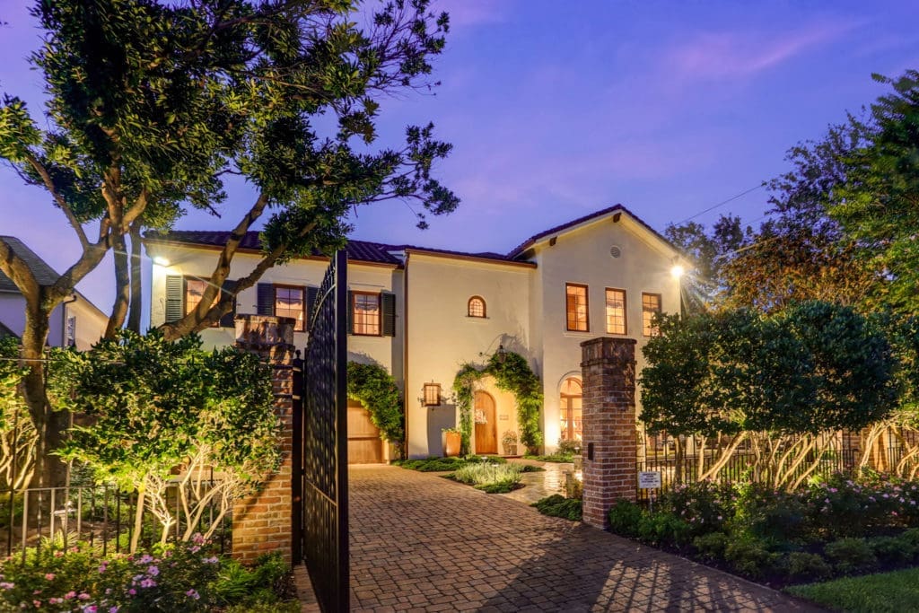 On the Market: Luxury living awaits you in this Tanglewood private gated masterpiece of style with old world charm at 5002 Tangle Lane. Listed exclusively by Moni Bohnisch of Douglas Elliman. (Photo by TK Images)