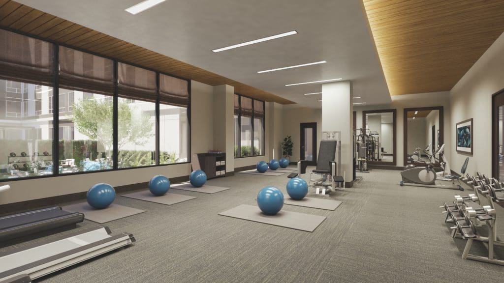 Watermark at Houston Heights brings the type of amenities you'd get at a high-end condo building.