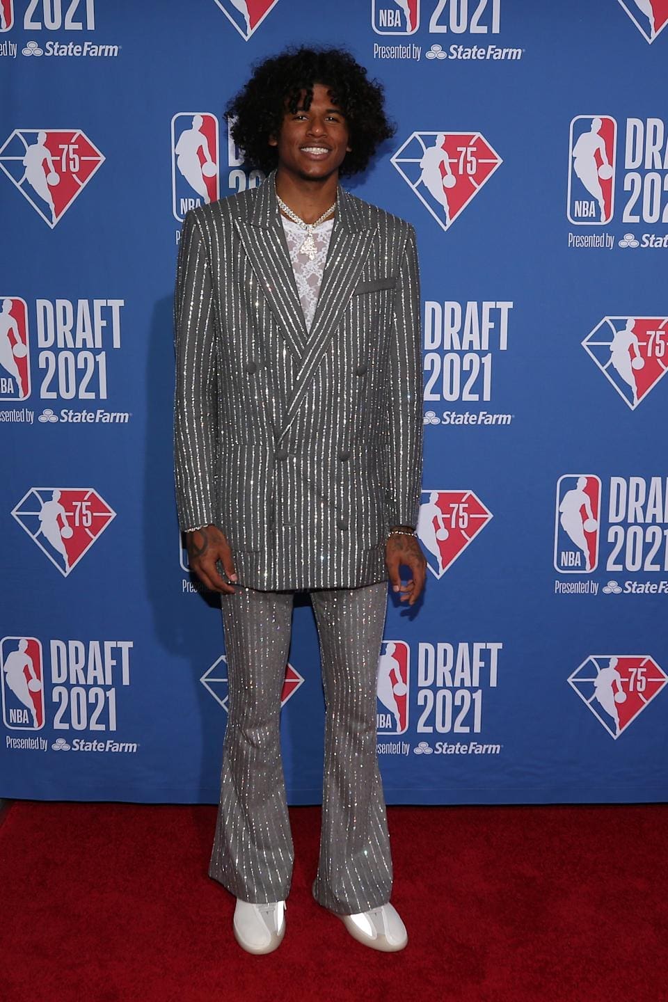 Jalen Green suit Rockets NBA Draft