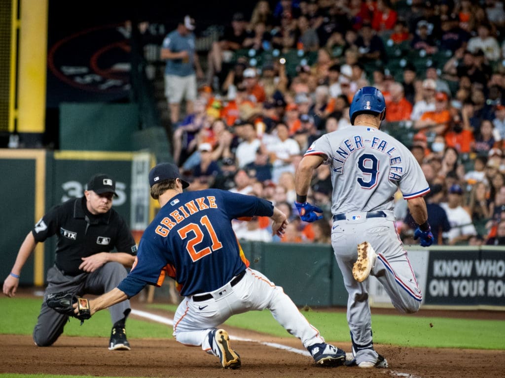Zack Greinke is one of the best pitching fielders in the game too. (Photo by F. Carter Smith)