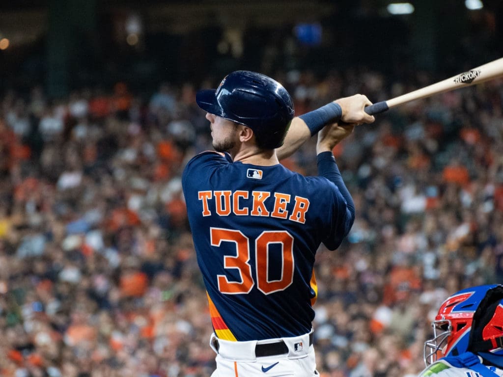 Kyle Tucker's long swing is making an impact. (Photo by F. Carter Smith)