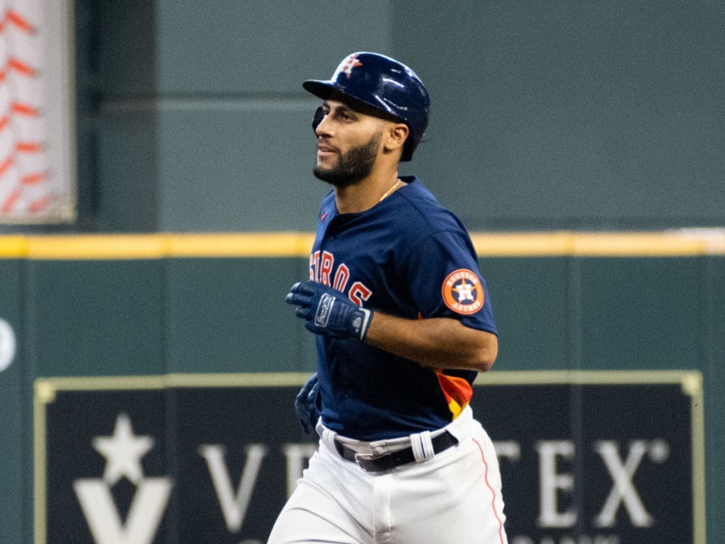 Abraham Toro has given the Astros a boost and some fill-in power. (Photo by F. Carter Smith)