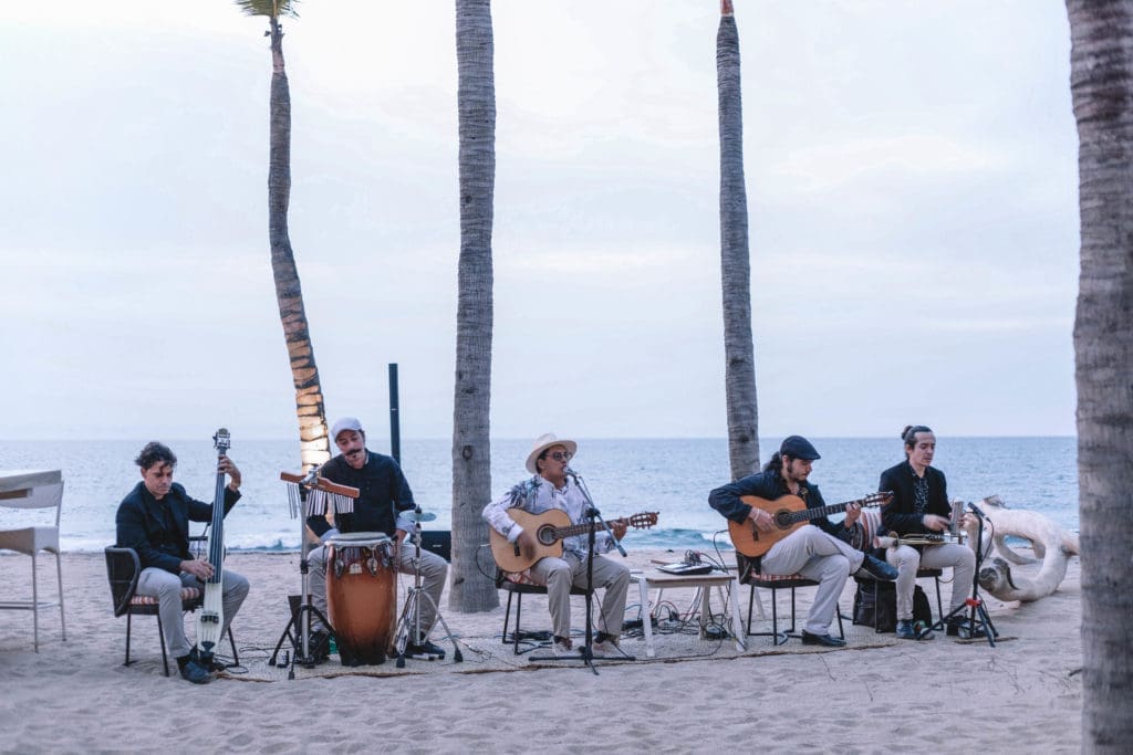 The beachside eatery at The Conrad brings local bands to add to the ambience.  (Photo by Bronwyn Knight)