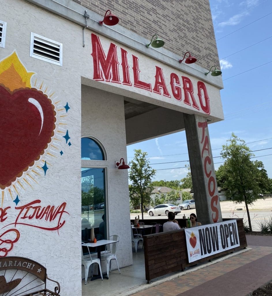 Tacos Mariachi owner Jesus Carmona re-opened his beloved taco shop as "Milagro." (Photo by Megan Ziots)