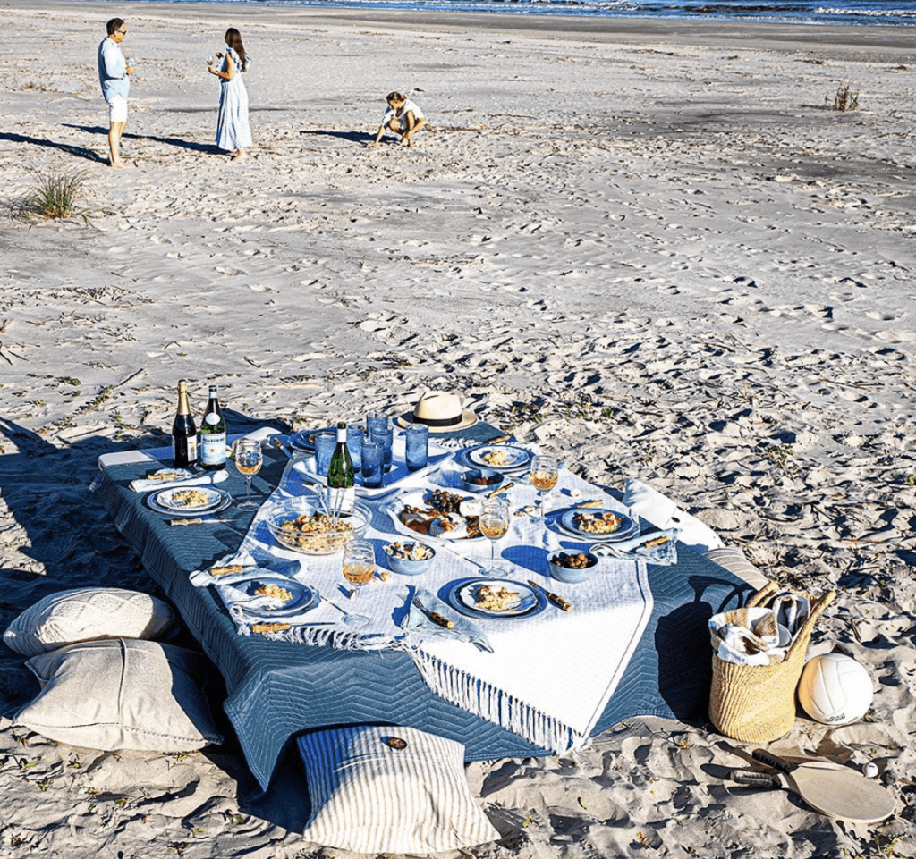 Create an experience with Juliska linens and dishware this summer.