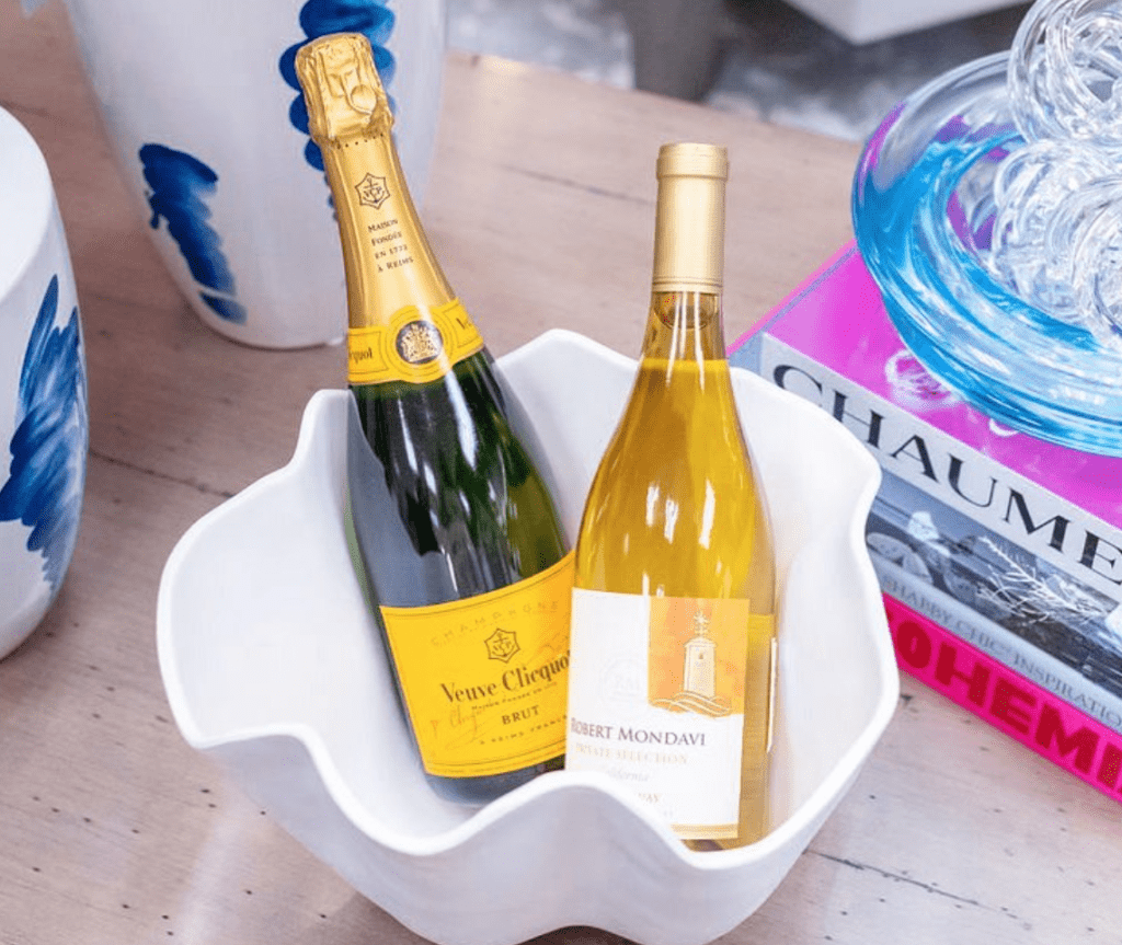 This generous Beatriz Ball bowl has the substance, weight, and appearance of a ceramic piece, but is made of luxury melamine for everyday enjoyment.