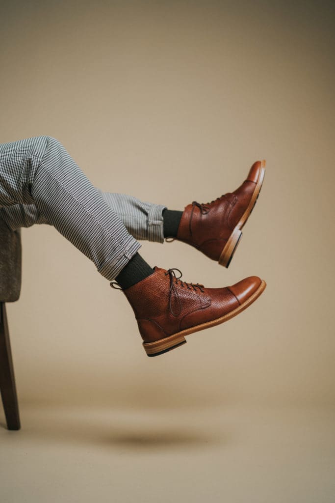 TAFT's Rome Boot in brown