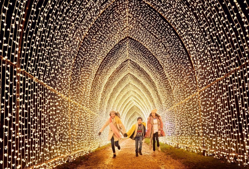 The Winter Cathedral Tunnel is one of many highlights of Lightscape which will bedazzle Houston Botanic Garden this holiday season. 