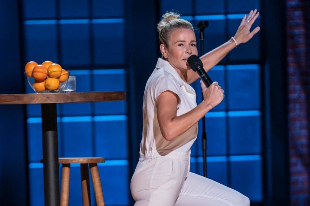 Comedian Chelsea Handler is stopping in Dallas on her stand-up tour this fall. (Photo by Zach Dilgard/HBO Max)