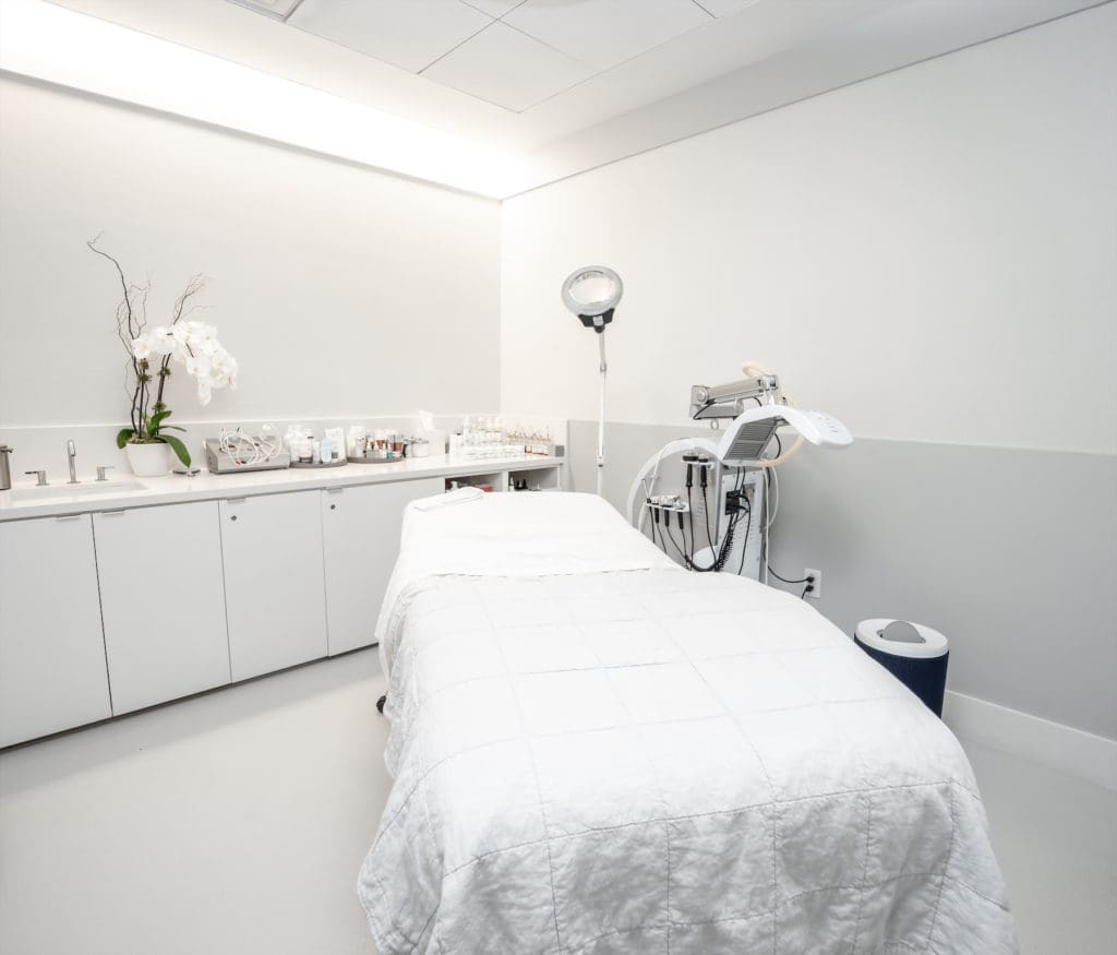 A Joanna Czech treatment room. 