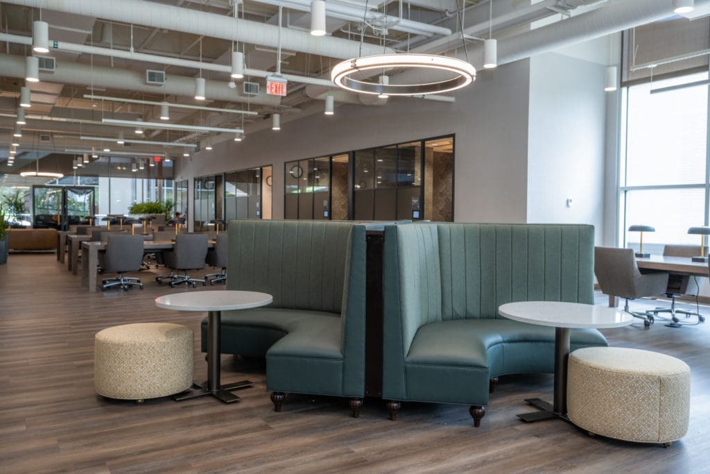 Members have a turn-key solution for all their workplace needs, from ergonomic work spaces to world-class premium health clubs. Social connection is also a palpable perk.