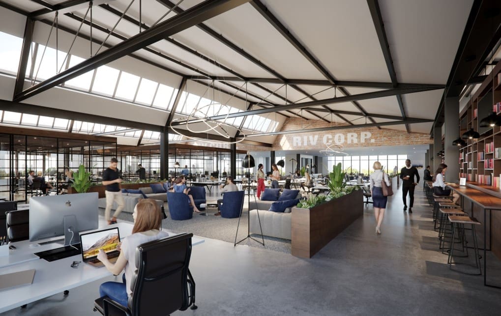 East River's office buildings will be anything but cookie cutter.