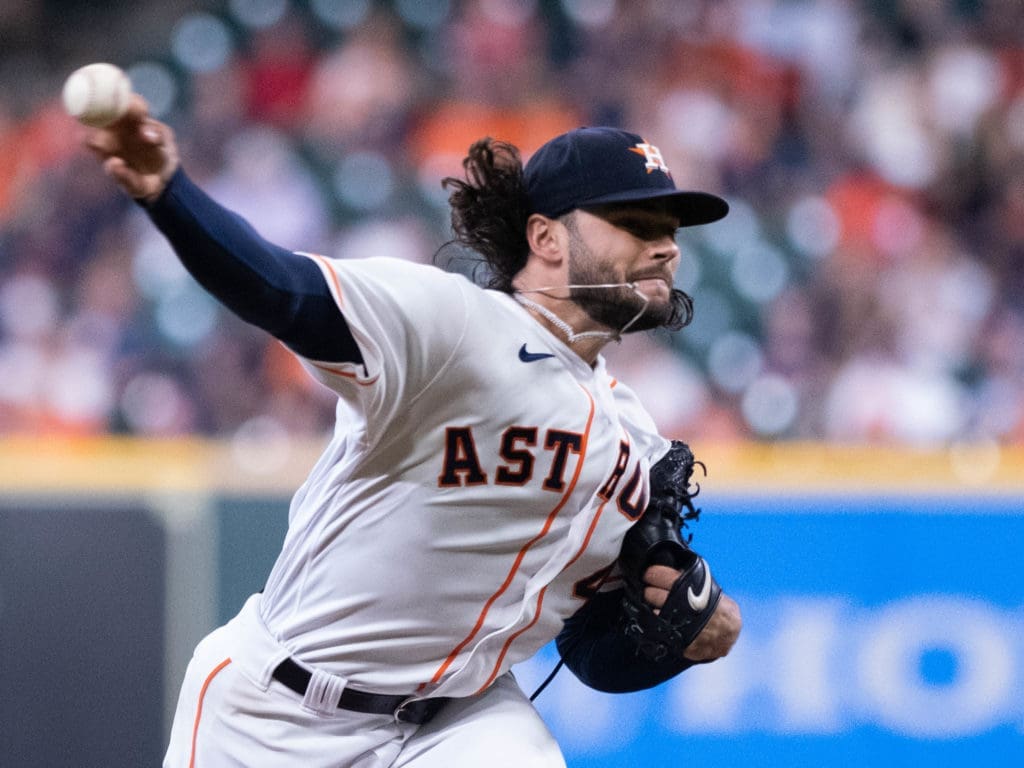 Lance McCullers Jr. is a max effort, never-wants-to-leave-the-game pitcher. (Photo by F. Carter Smith)