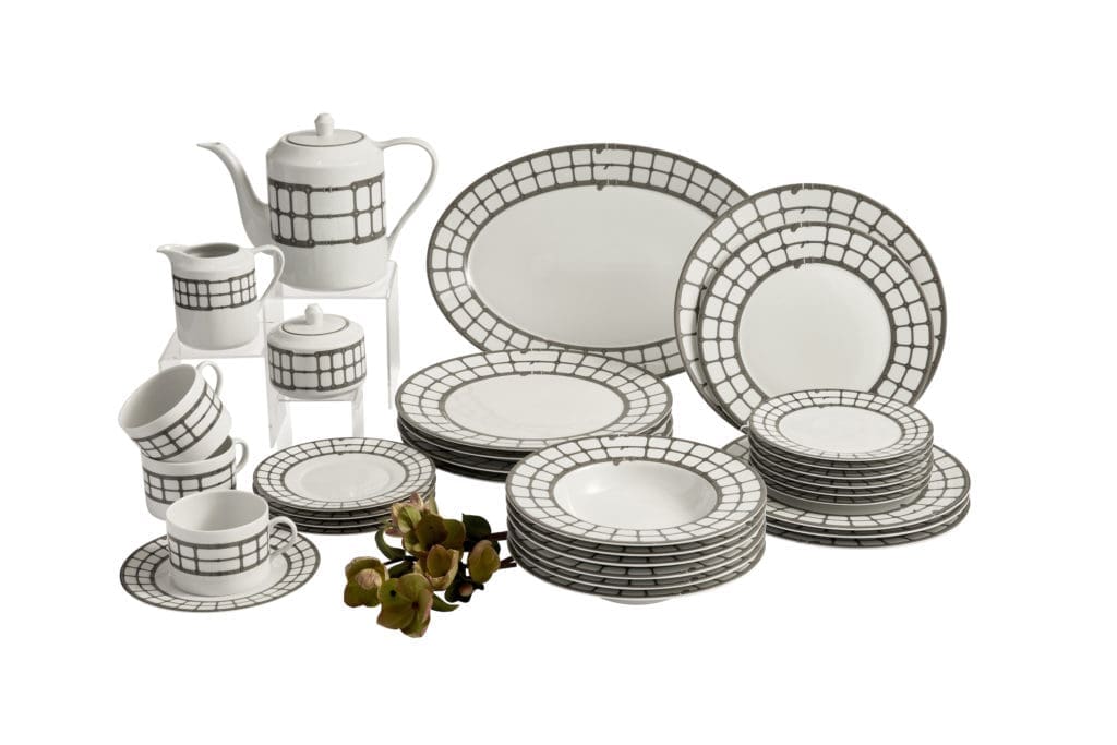 Nina Magon's Aryan tabletop collection  is inspired by the tack and various accouterments of the equestrian world.