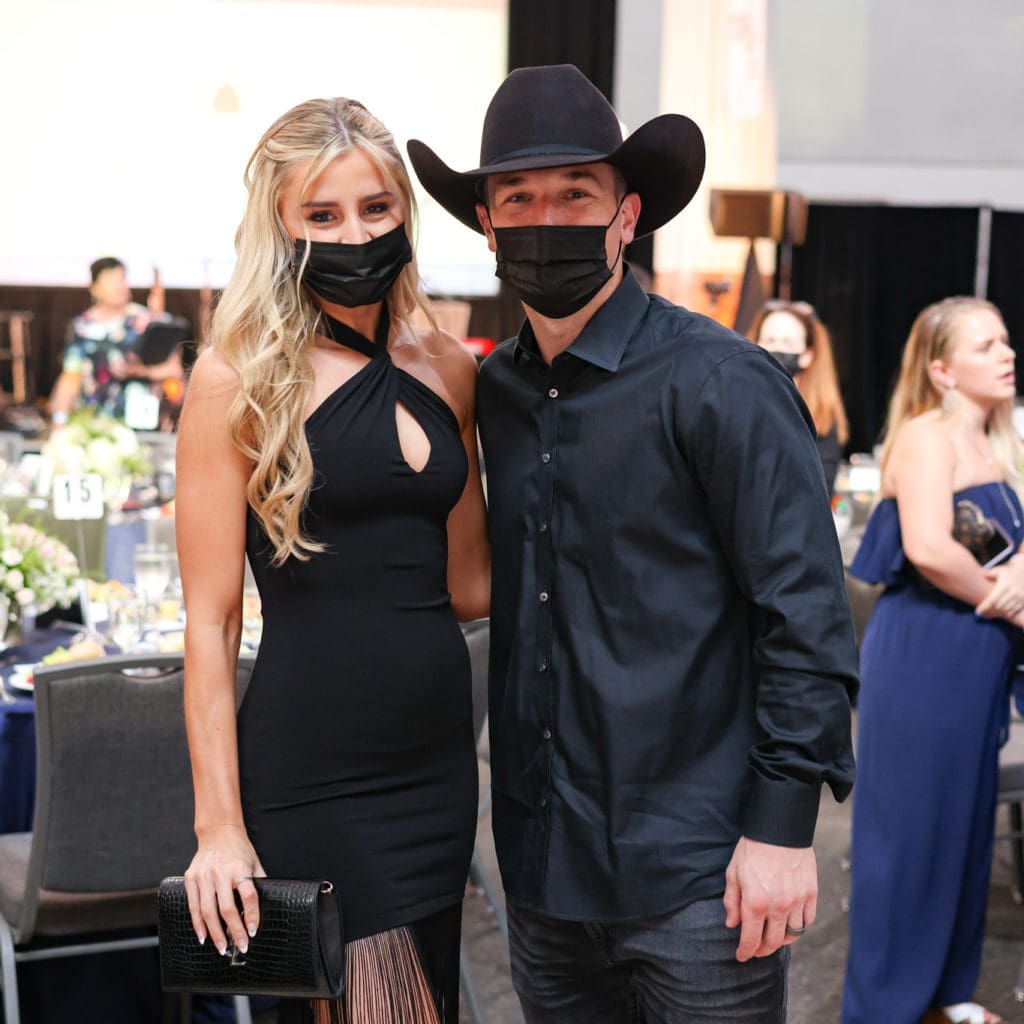 Reagan & Alex Bregman at the HelpCureHD benefit at Union Station at Minute Maid Park (Photo by Kenny Richmond)