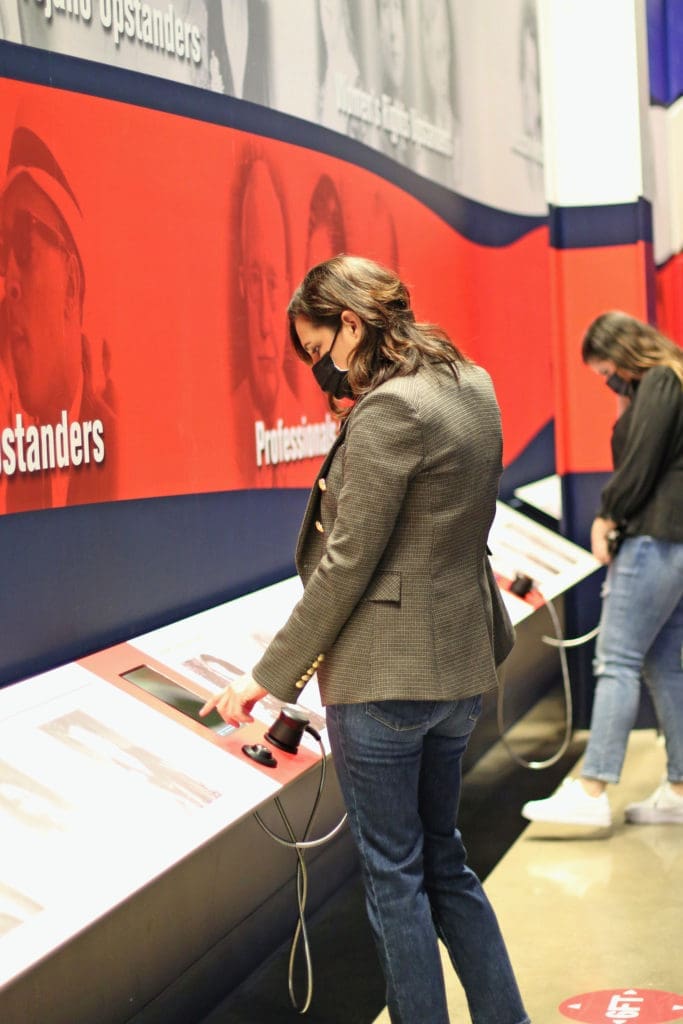 If you want to get up close and personal with true heroes, make sure you visit the museum's Texas Upstander Wall.