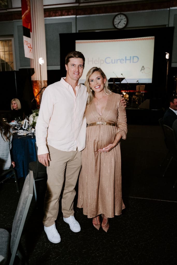 Zack & Emily Greinke at the HelpCureHD fundraiser. (Photo by Rae Tay Photography)