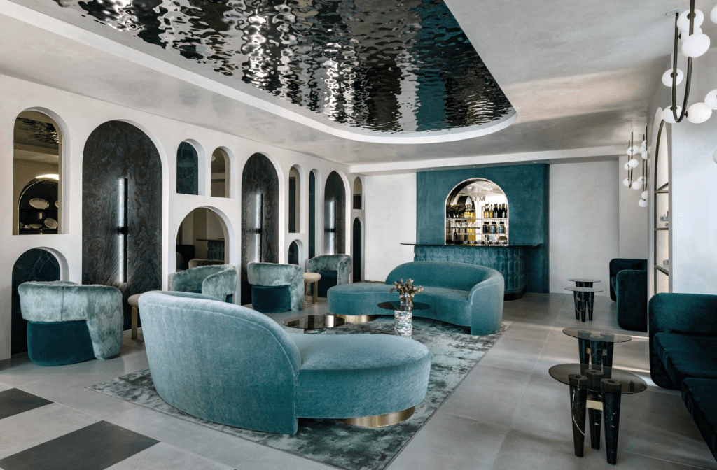 The Nina Magon Lounge at Zadok Jewelers in Post Oak Place
