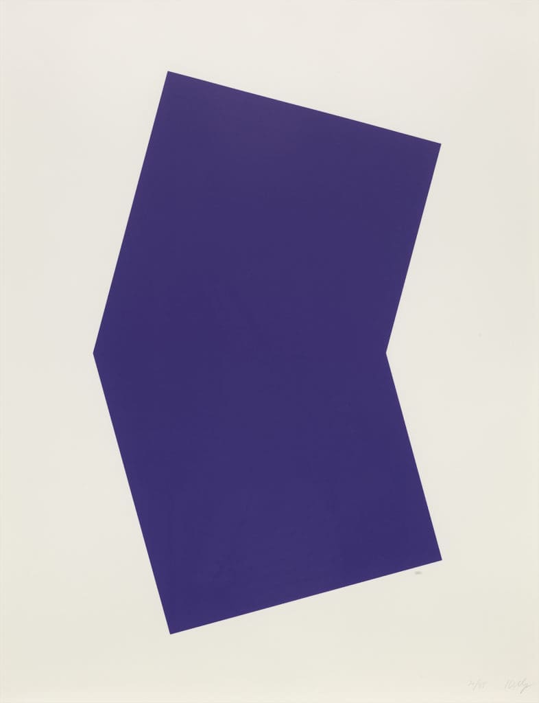 Ellsworth Kelly, "Untitled, 2001," © Ellsworth Kelly Foundation