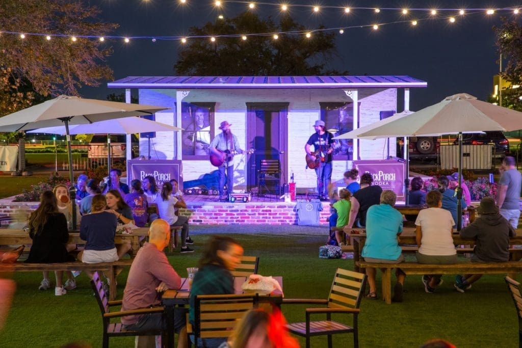 The Front Porch at Century Square features a full slate of live music all season long.